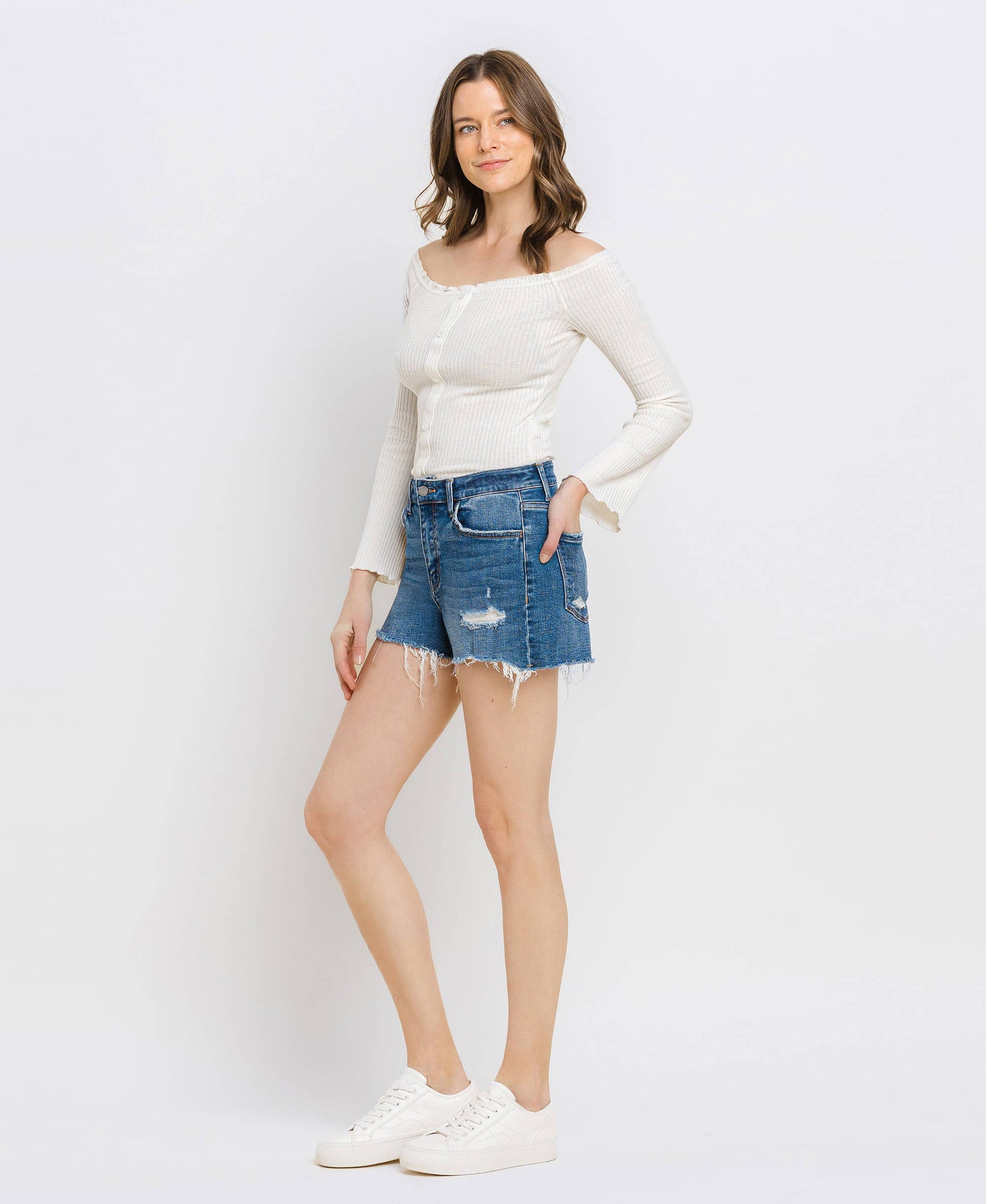 HIGH RISE SHORTS