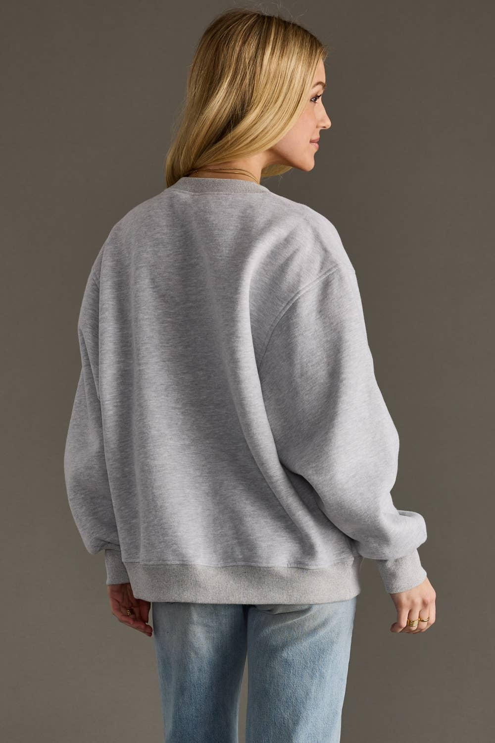 Gray & Navy Midwest Sweatshirt