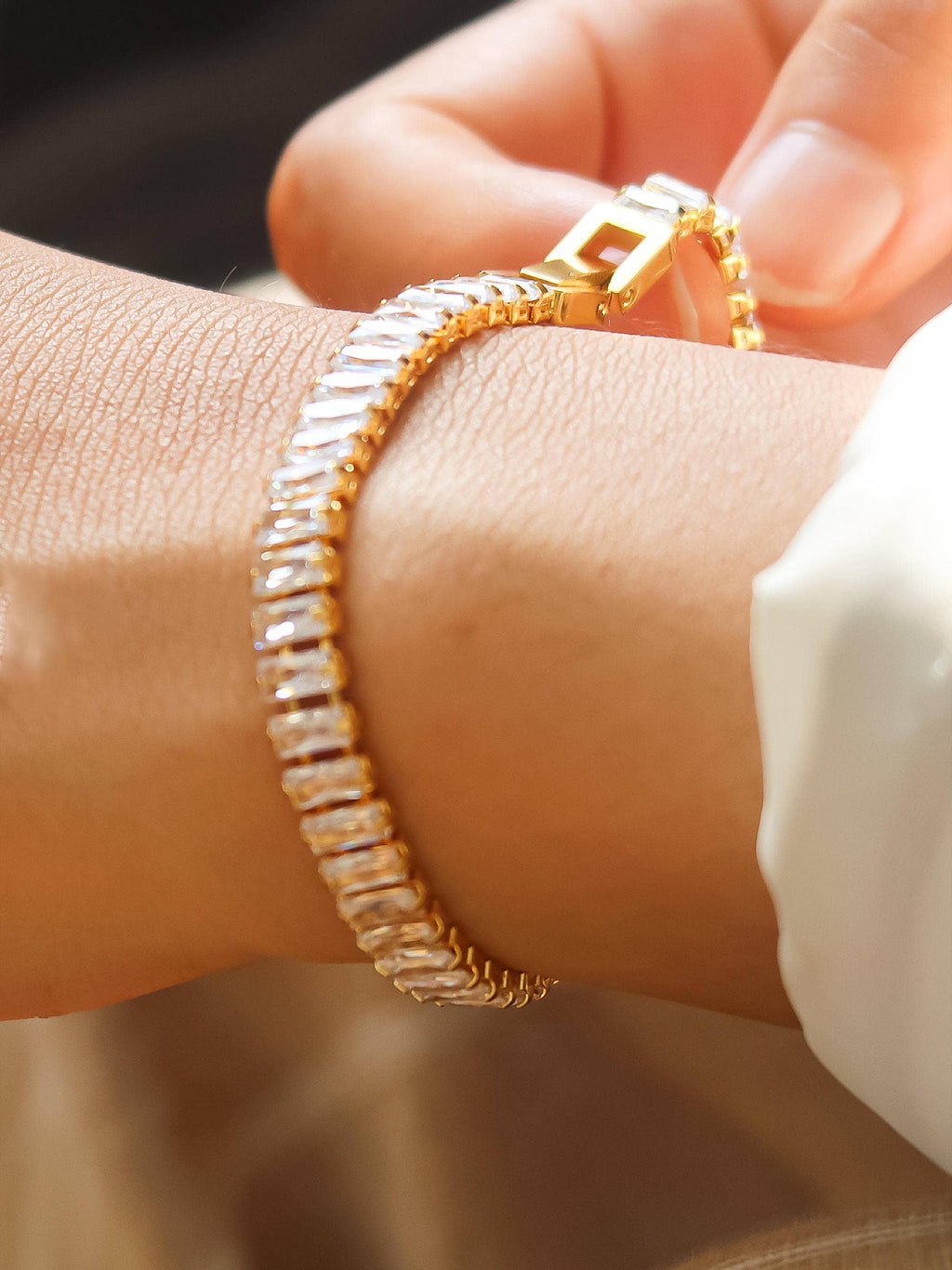 Rhodes 18K Glam Bracelet