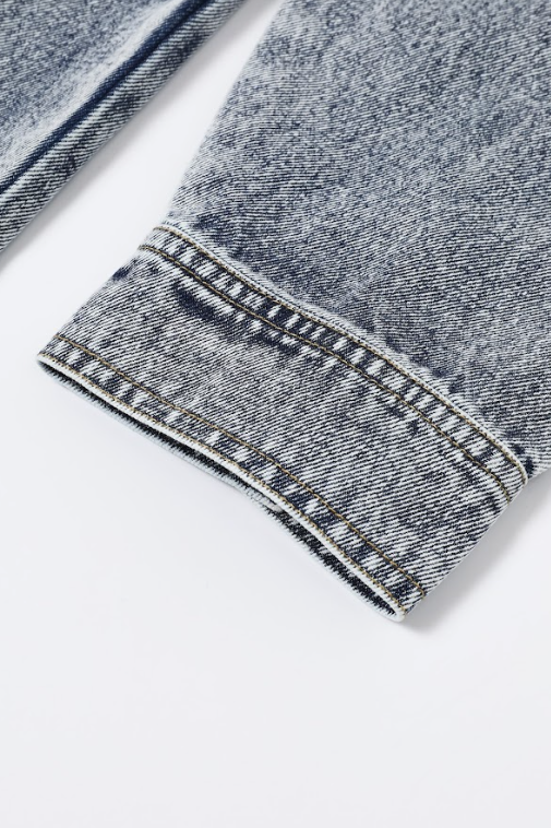 Carly Knit Sweater with Denim