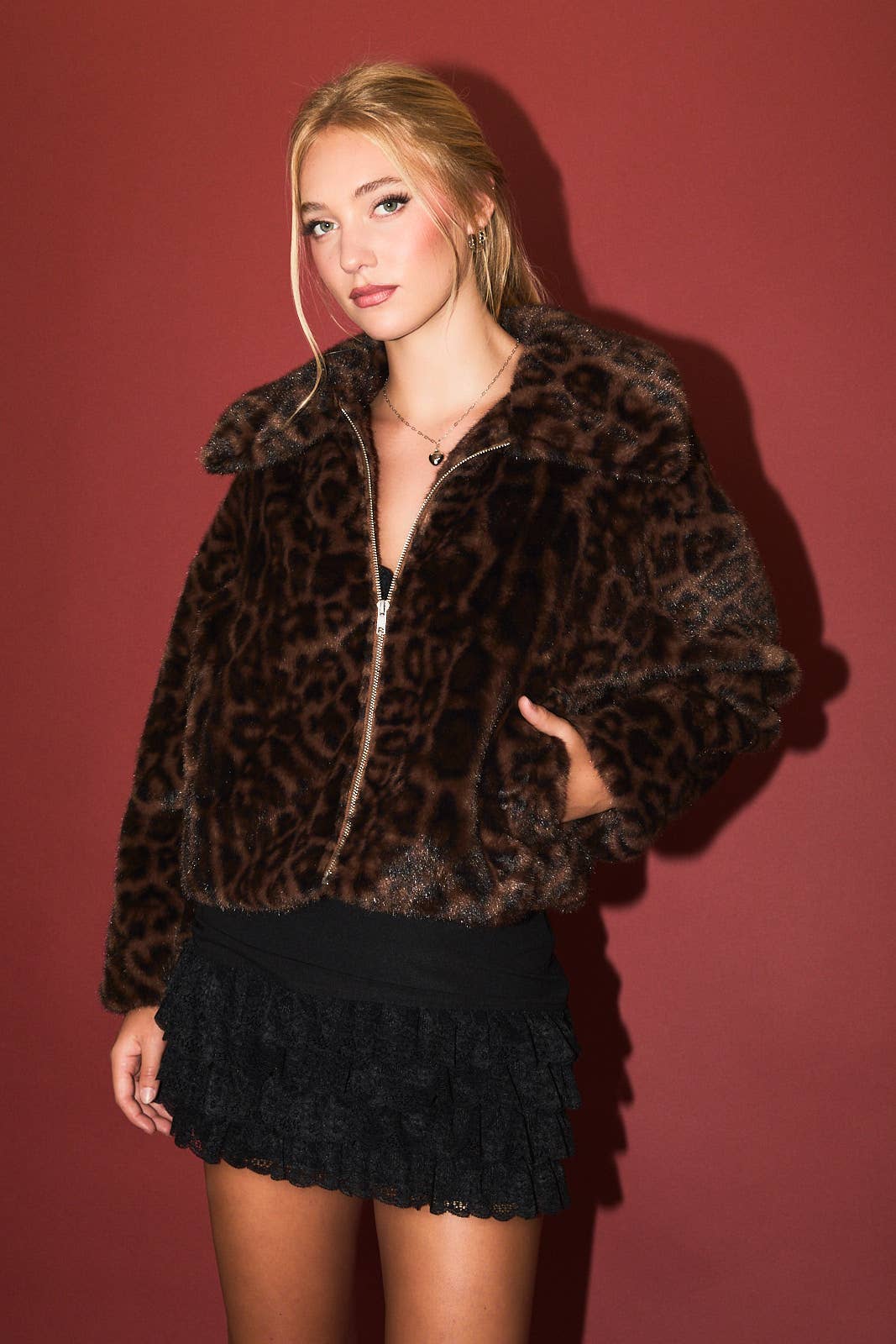 Gia Faux Fur Jacket