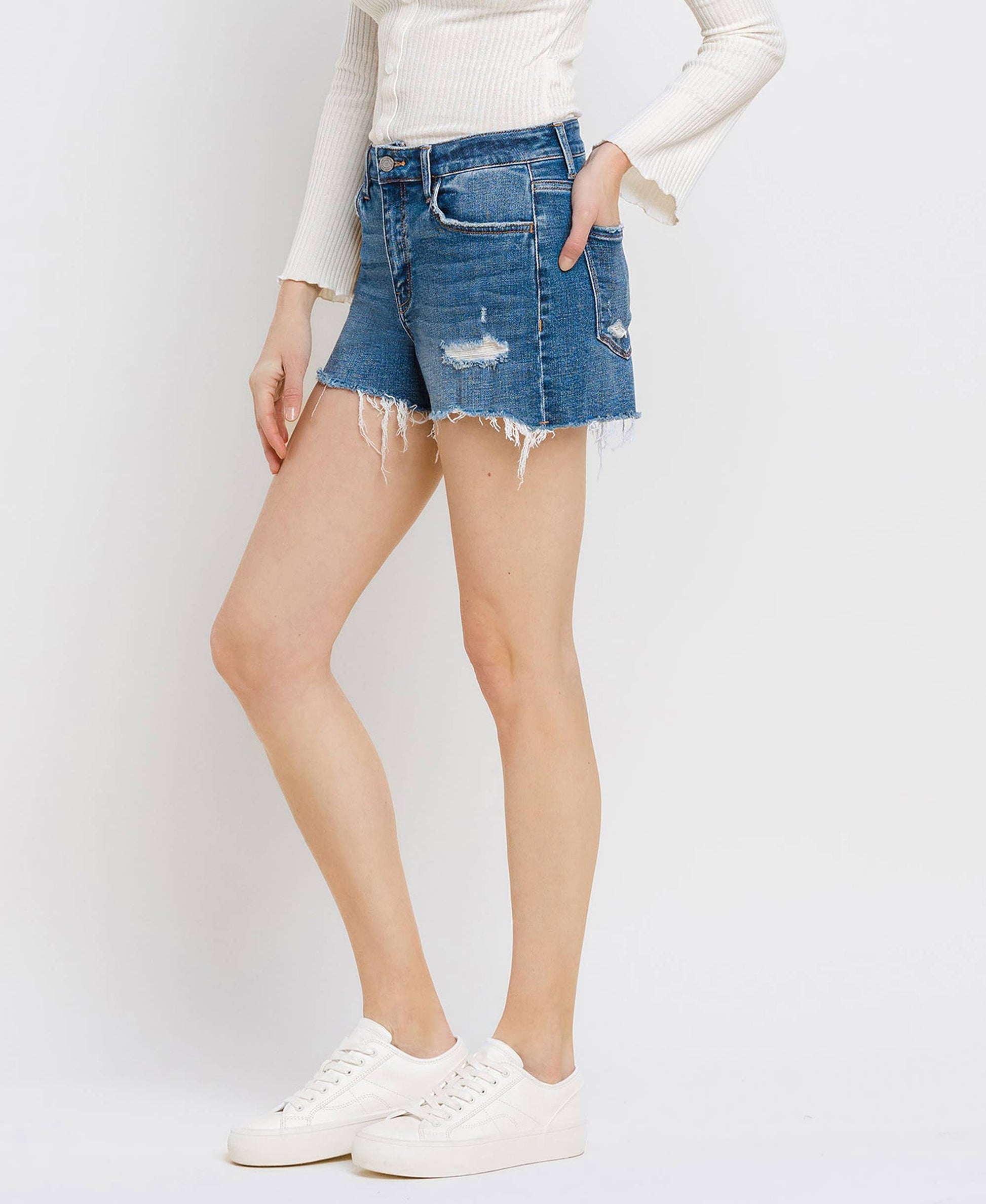 HIGH RISE SHORTS
