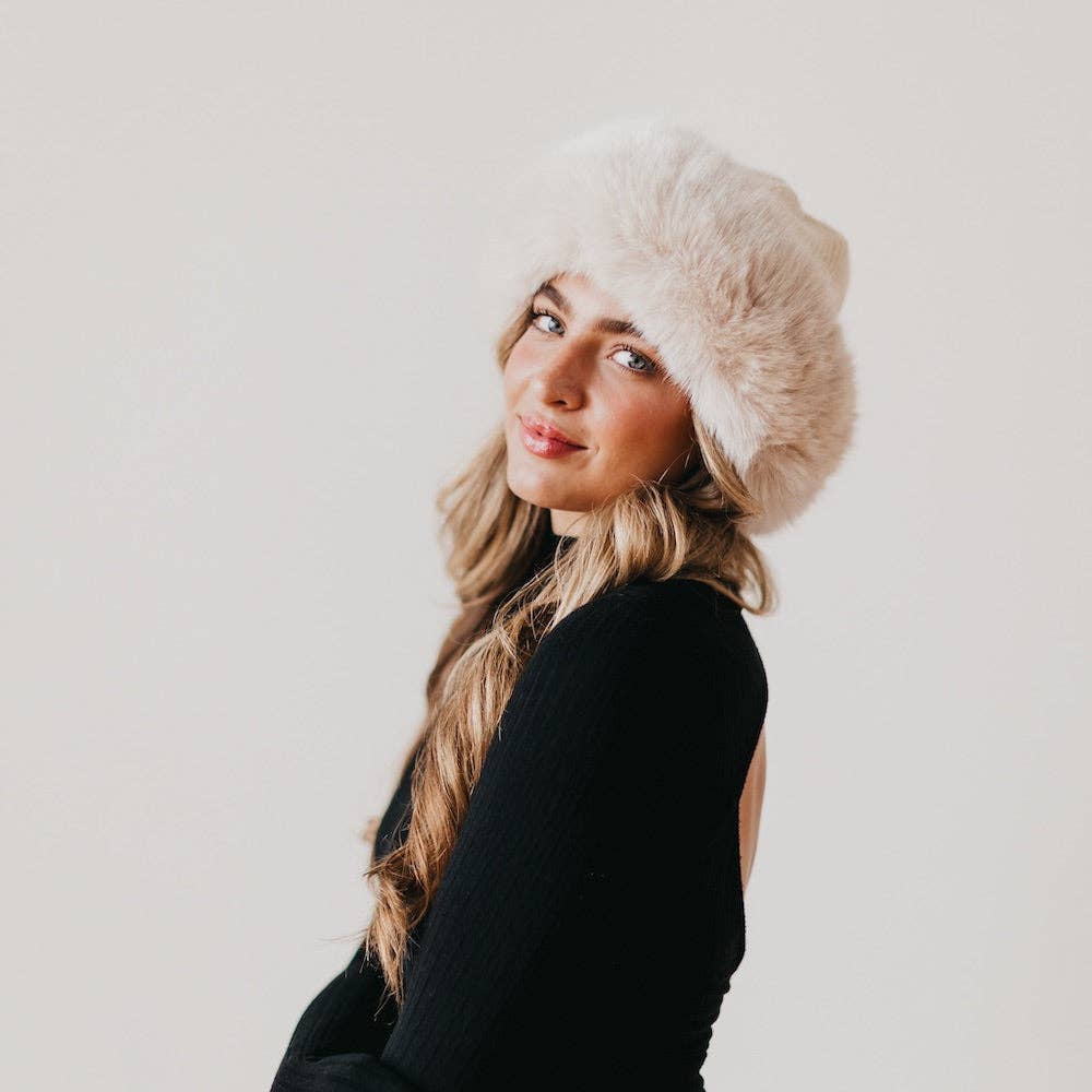 Noelle Faux Fur Hat Wholesale