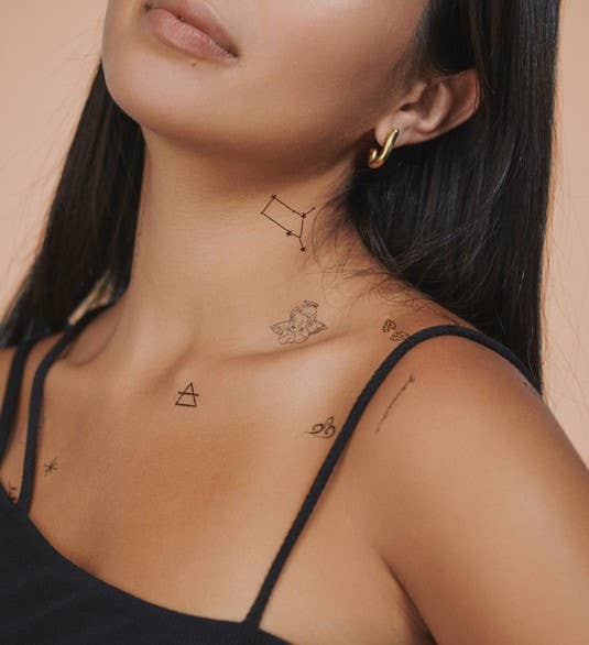 Ink'd Zodiac Collection: Air Signs Temporary Tattoo Pack
