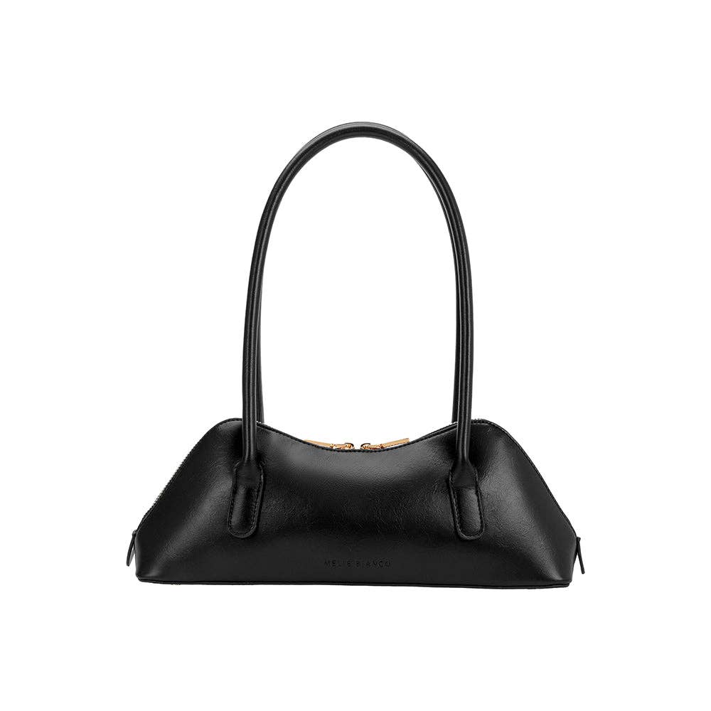 Dakota Black Recycled Vegan Shoulder Bag Pre-Order 11/15