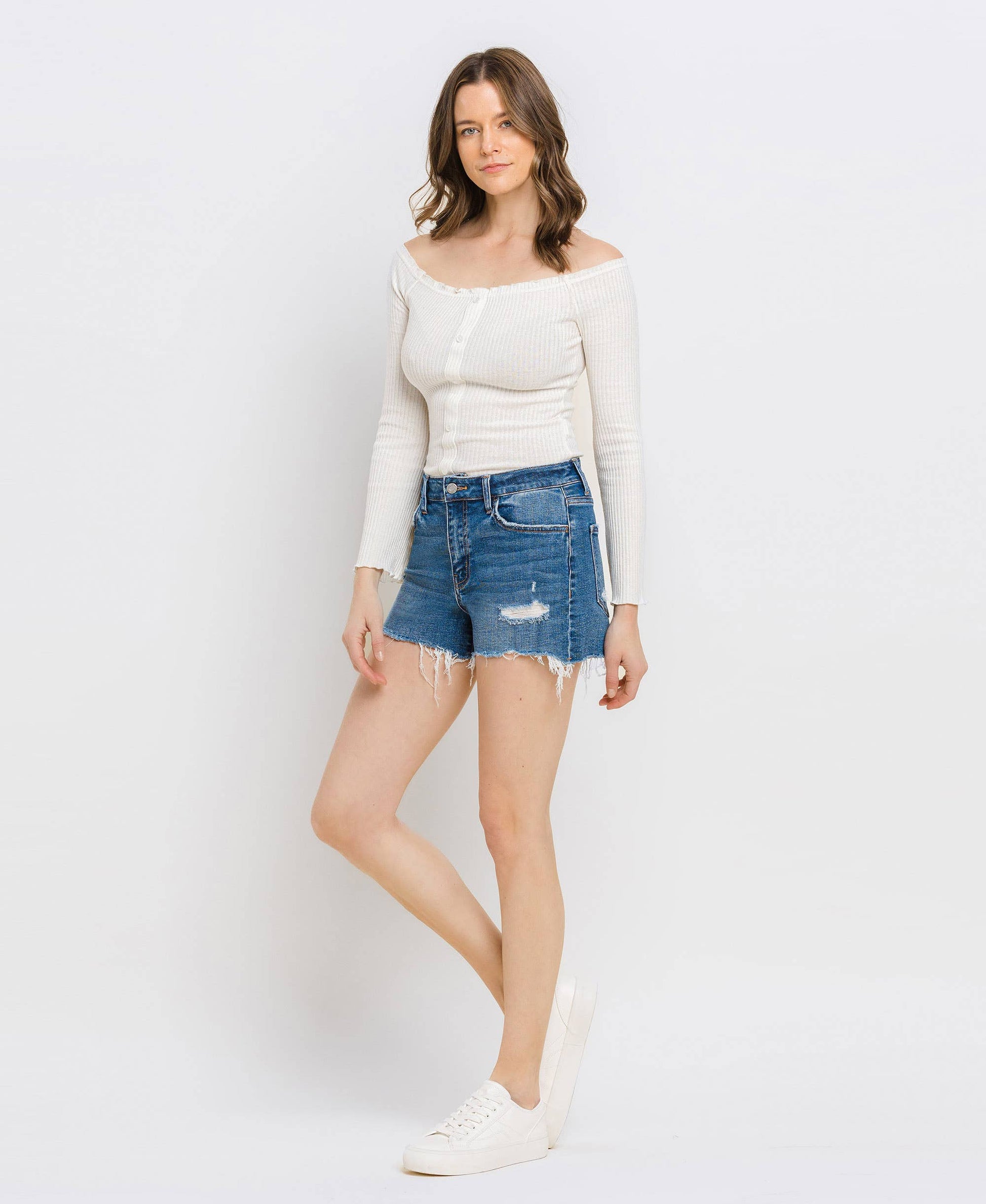 HIGH RISE SHORTS