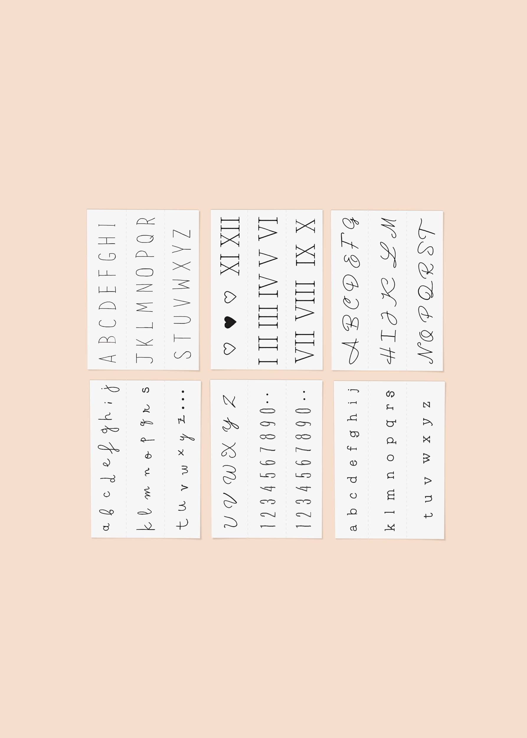 Ink'd Make It Yours Temporary Tattoo Pack