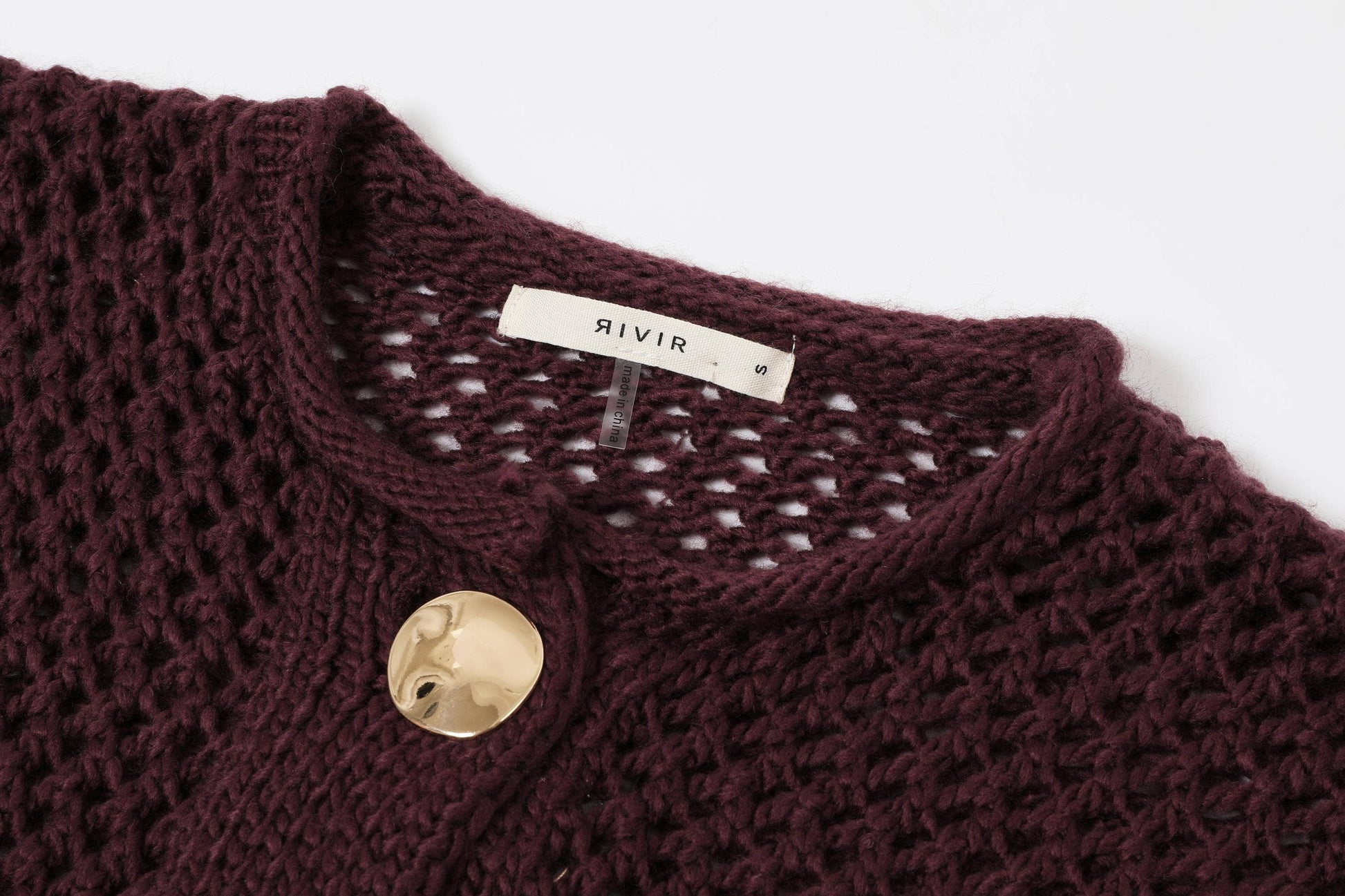 Rosie Crochet Knit Cardigan