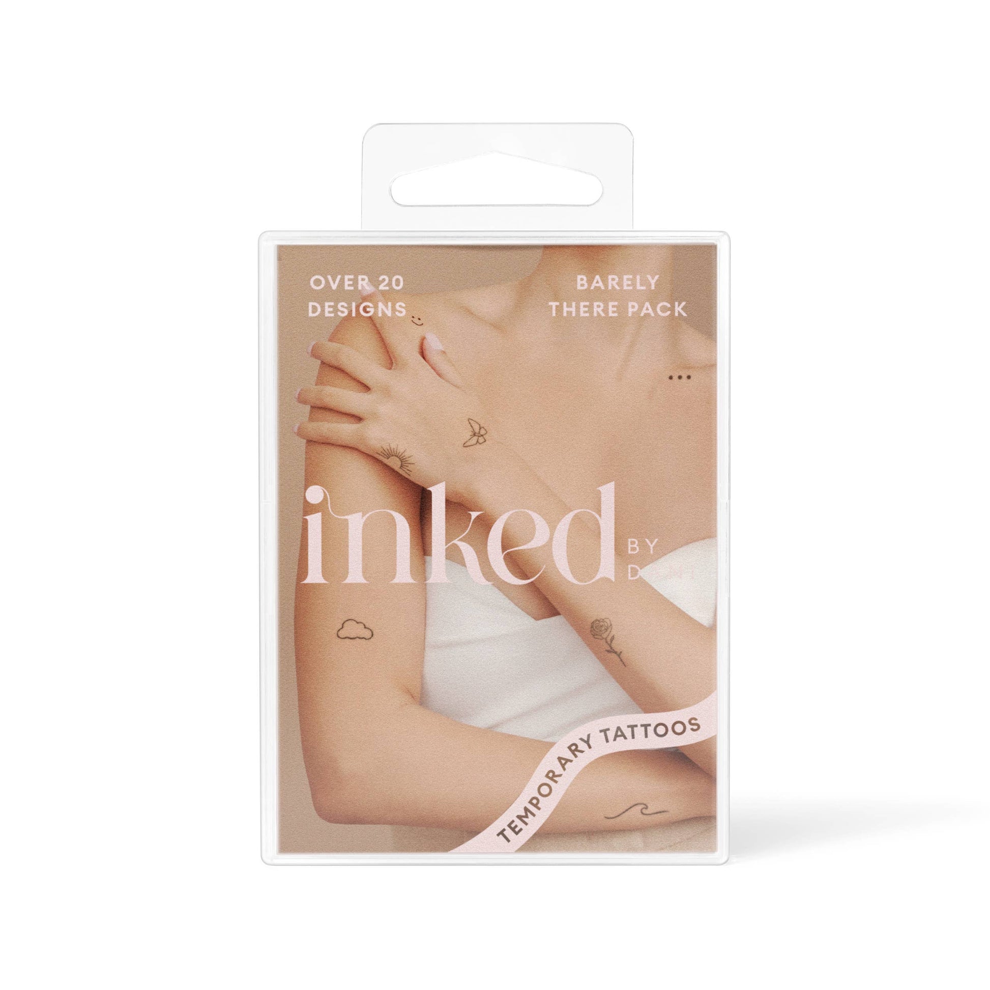 Ink'd Barely There Temporary Tattoo Pack