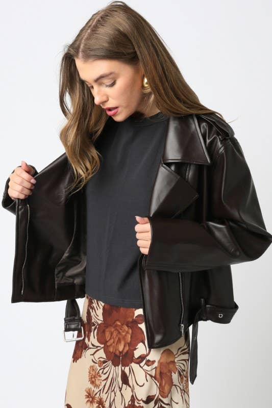 Emery PU Jacket