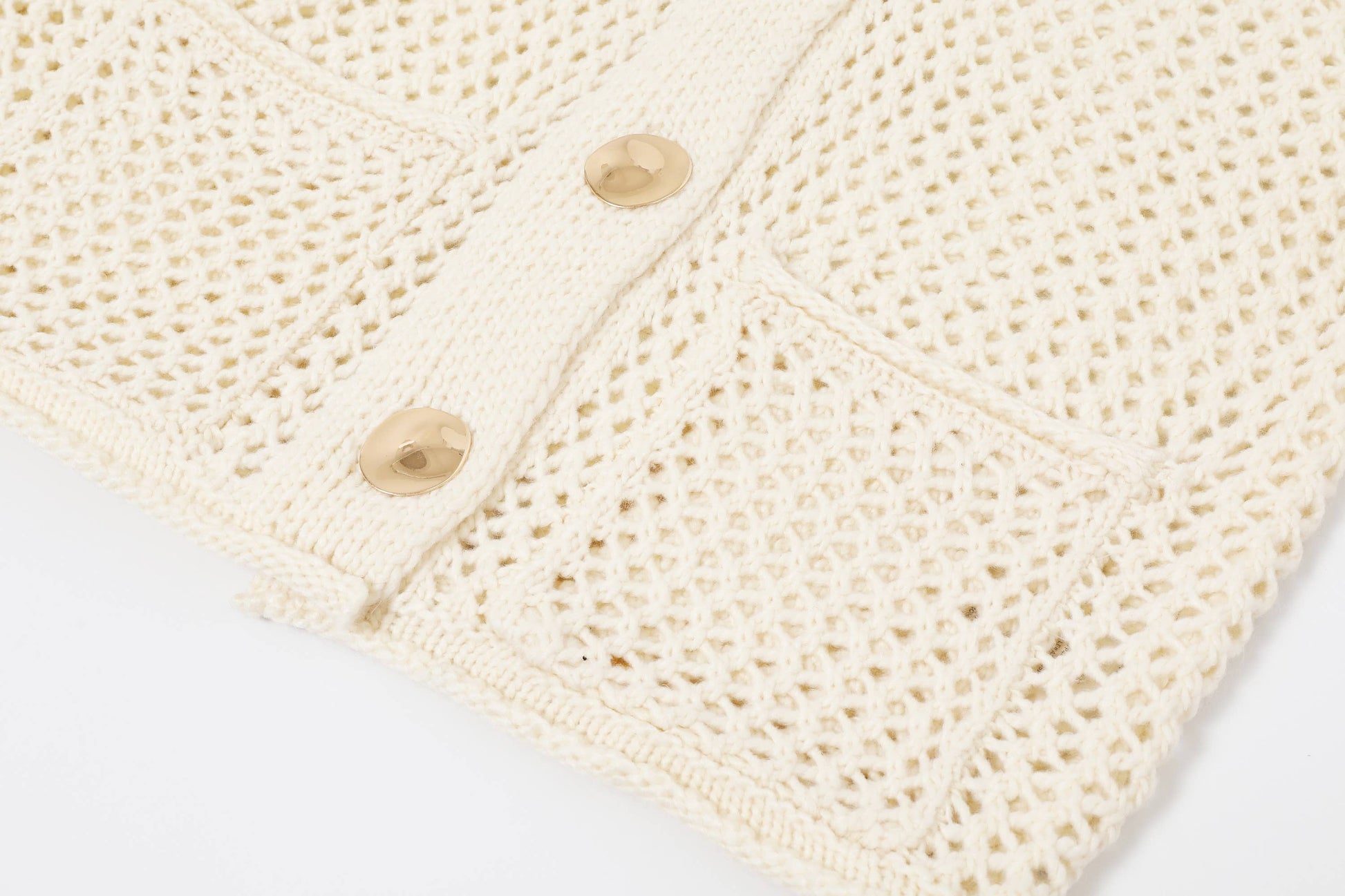 Rosie Crochet Knit Cardigan