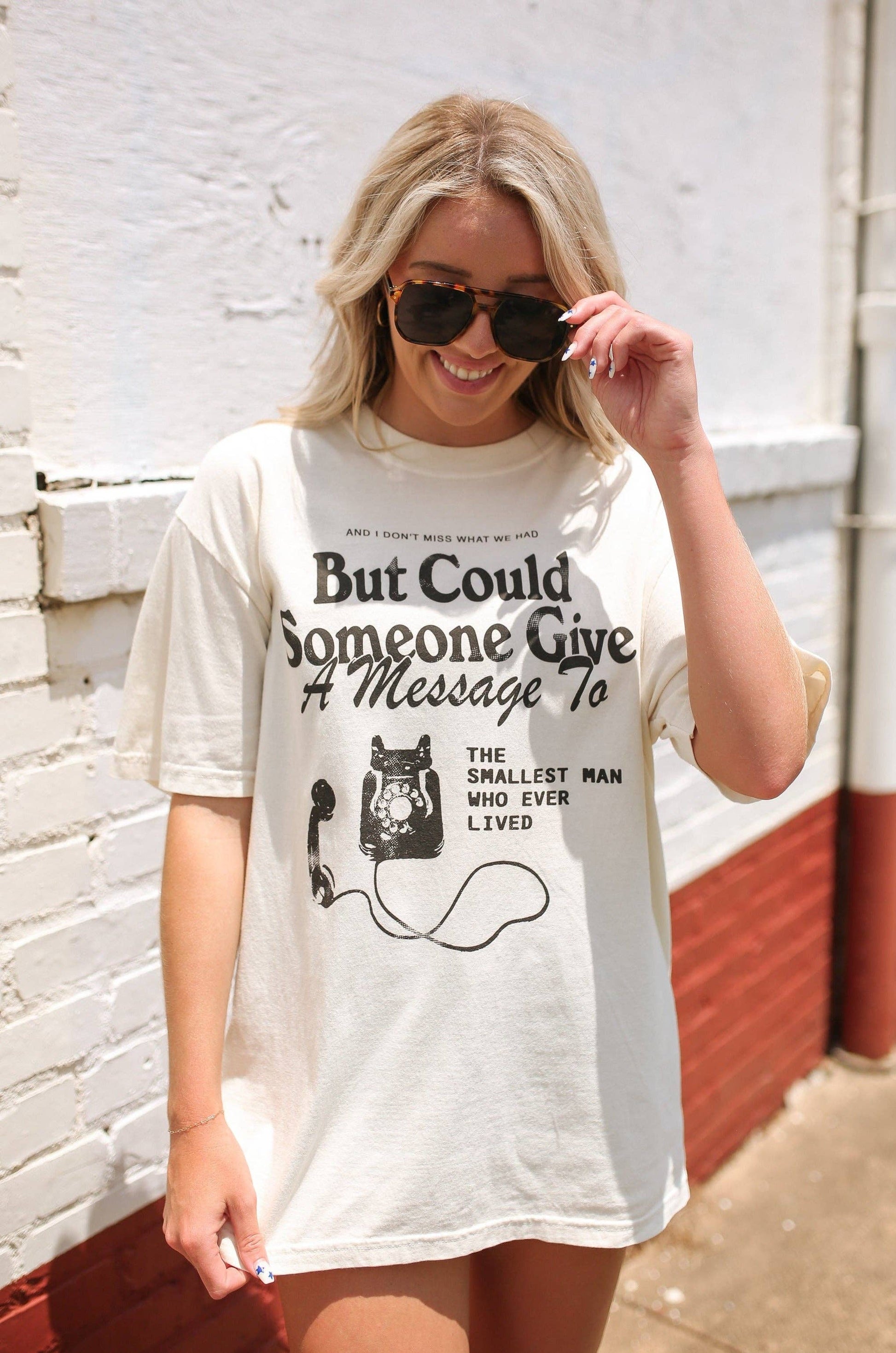Give A Message Tee  Girl Tribe Co.