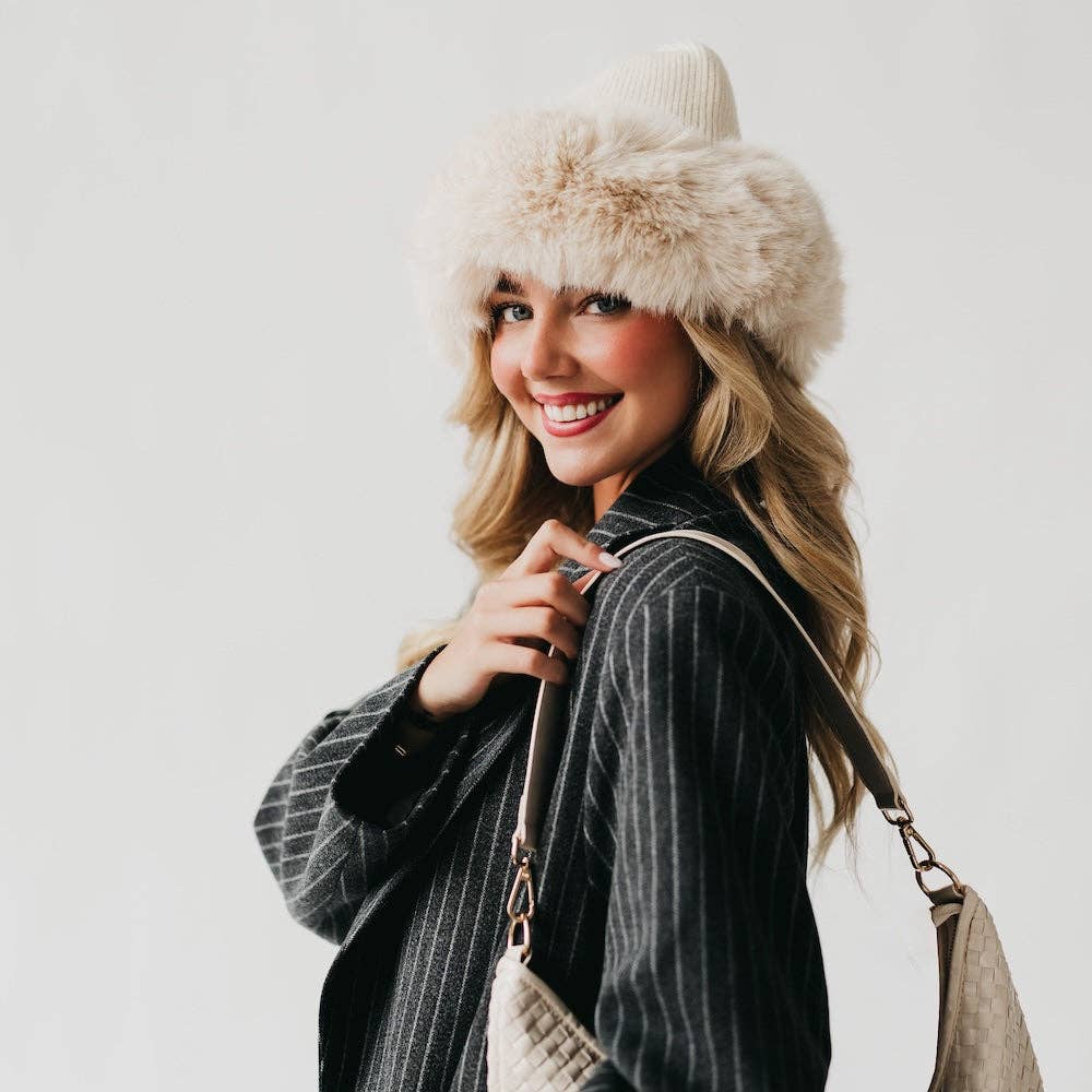 Noelle Faux Fur Hat Wholesale