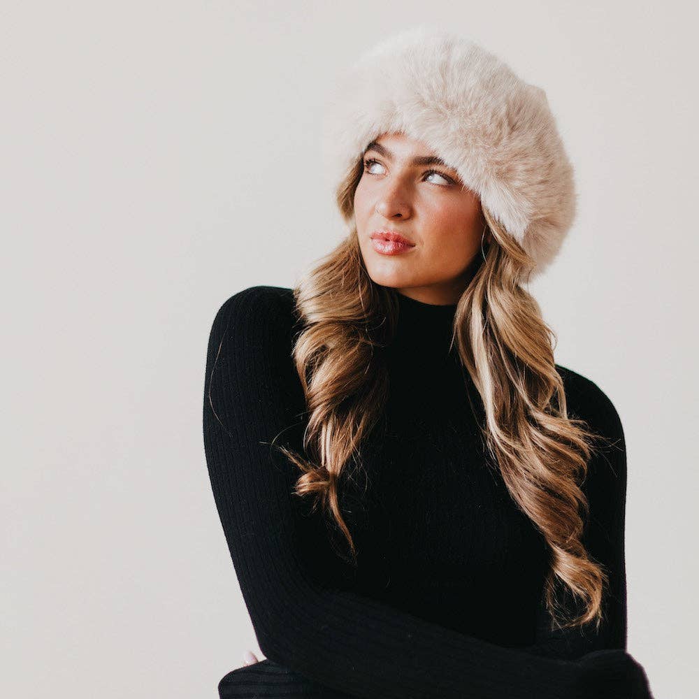 Noelle Faux Fur Hat Wholesale